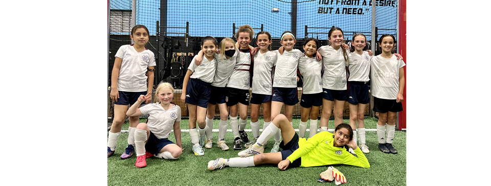 AYSO United G2013 Indoor League Champions!